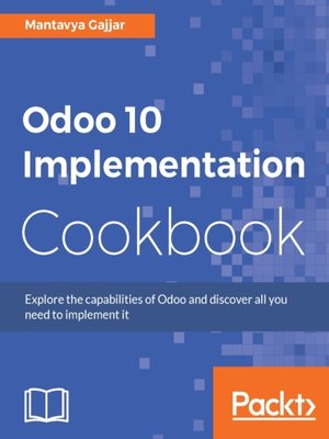 cover image of Odoo 10 Implementation Cookbook